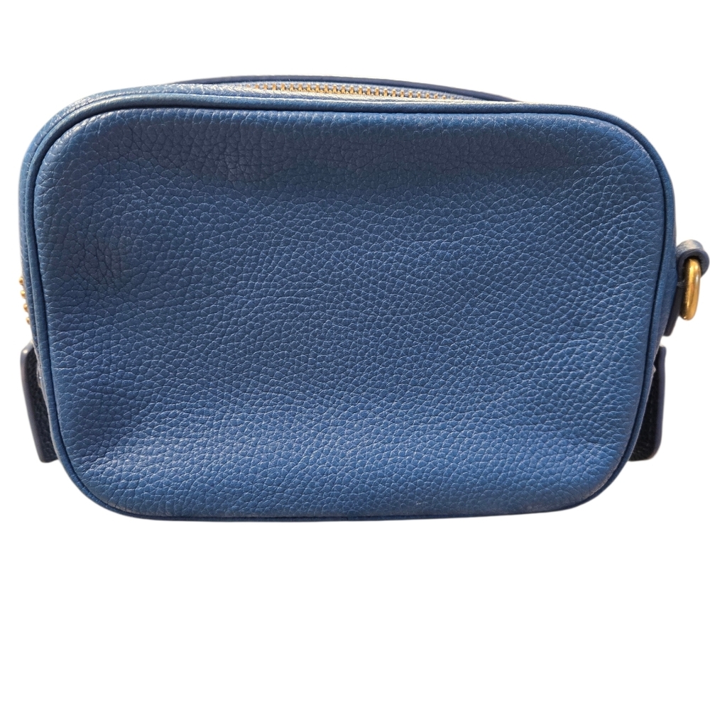 Coach 2020 Leather Mini Camera 16 Blue Crossbody Bag - Picture 3 of 13